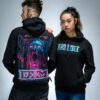 DMX FACE OF HORROR UNISEX HOODIE SWEATSHIRT
