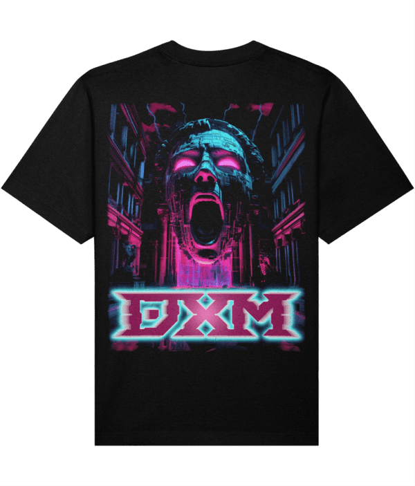 DXM FACE OF HORROR UNISEX LOOSE FIT T-SHIRT